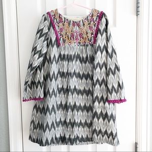 Cupcakes & Pastries Boho Ikat Dress 6